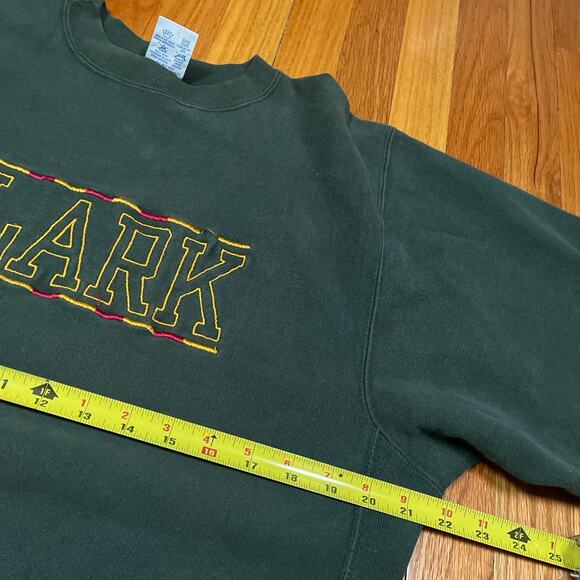 Vintage Champion Reverse Weave Clark Crewneck Size Large Made in USA Collegiate - Picture 3 of 9